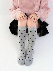 3pcs/Set Soft & Comfortable Knee-High Striped Socks For Girls, Suitable For Preschool, Students, Uniforms, All Seasons - Multicolor - View 7