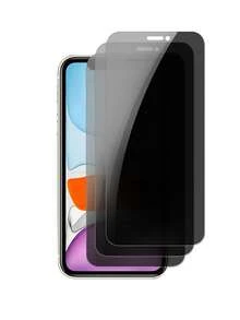 3 miếng kính cường lực chống nhìn trộm bảo vệ màn hình tương thích với iPhone 16 15 14 13 12 11 Pro Max XR X XS Max 7 8 Plus - màu đen - Xem 28