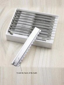 10 pezzi/set Lame di rasoio monofilo in acciaio inossidabile, rete protettiva, per taglio di capelli in salone, strumenti per capelli, prodotti e accessori per capelli per barbiere, salone di bellezza, ritorno a scuola, articoli essenziali per viaggi e vacanze, accessori per capelli da donna, spazzola per capelli lisci, accessori per barbiere, asciugacapelli, capelli, barbiere, strumenti per capelli, prodotti per capelli, asciugacapelli, capelli, prodotti per capelli, strumenti per capelli, spazzola per capelli, barbiere, accessori per barbiere, attrezzature per parrucchieri, acconciatura, parrucchiere, capelli, prodotti per capelli, strumenti per capelli, accessori per capelli, barbiere, accessori per barbiere, barbiere, attrezzature per parrucchieri