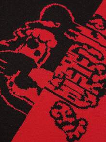 mini bala Áo len dệt kim mềm mại - màu đen - Xem 7