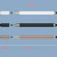 1 pieza/3 piezas/5 piezas Lápiz stylus, lápiz stylus 2 en 1 para pantalla táctil, de alta precisión y sensibilidad, compatible con iPhone/iPad/tabletas Android, compatible con todas las pantallas táctiles - Multicolor - Ver 4