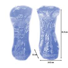 Molde Catrina 3D Halloween Chocolate Dia De Muerto - Transparente - Ver 3