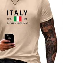 Camisa Masculina ITALY Basíca Lançamento Promoção Malha envio já