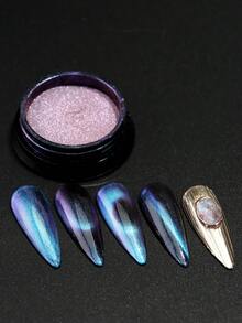 1 Chai 9D Bột Mắt Mèo Tắc Kè Hoa Từ Tính Lấp Lánh Làm Móng Nghệ Thuật Làm Móng Bột Mạ Crom Laser Xanh Tím Holographic Gel Sơn Móng Tay Trang Trí Nghệ Thuật Làm Móng Tay Y2K Tự Làm Tại Tiệm Làm Móng - Nhiều màu - Xem 3