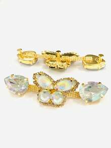 Butterfly Side Upper Gold Plated 1st Line (Customize Shoes And Accessories) - 彩色 - 查看 3