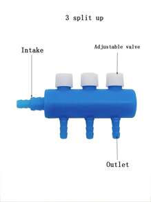 Aquarium Accessories, Airpump Splitter, Air Flow Adjustable Valve, (Splitter Head/Splitter Head + Tubing + Air Stone Set Available)