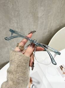 Women's Studded Rectangular Clear Eyeglasses For Daily Wear And Reading Halloween For Summer Beach Vacation,Outdoor,Travel - Multicolor - View 6