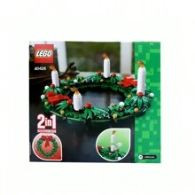 LEGO Set di costruzione 40426 Ghirlanda di Natale 2 in 1, nuovo, assemblato, regalo natalizio