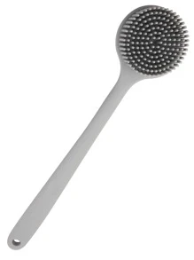 硅胶长柄沐浴刷背部清洁刷淋浴去角质刷身体按摩器、包、收纳袋、储物袋、发夹 - 矽膠長柄搓澡刷 - 查看 12