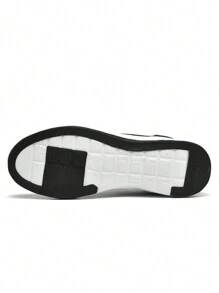 1 双鞋 男士运动鞋 透气 男士休闲鞋 比赛鞋 时尚休闲鞋 男士跑步鞋 - 黑色 - 查看 6