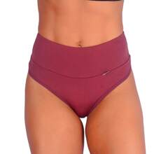 Kit Of 5 Microfiber High-Rise Thong Panties With Cotton Lining | 043 - 彩色 - 查看 2