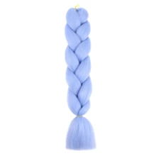 Soft Bubble Braids Hair Extensions 24inch - Colored Braiding Hair High Temperature Synthetic Fiber Jumbo Braiding Hair Extensions For Girl - Multicolor - View 18