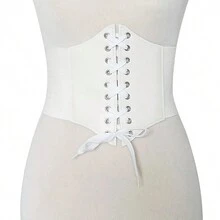 Shapewear Corset Underbust Sexy Slimming Waist Elastic Women's Belt Size 60-90 Cm National Shipping - 白色 - 查看 3