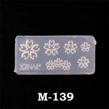 1pc 3D Silicone Resin Mold For Nail Art Decorations Silicone Molds DIY Jewelry Earring Pendant Design Nail Art Manicure