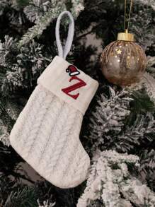 1pc Home Decor White Christmas Socks Knitted Socks Woolen Socks Embroidered Letters Candy Gift Bag Creative Holiday Festive Letters White Christmas Socks Gift Bag,Wedding Birthday Party Decor, Holiday Decor, Socks Gift Bag, Thanksgiving Decor, Christmas Decor, Room Decor, Home Decor,Christmas Gift Christmas Decorations Home Christmas Gifts Christmas Decor - Multicolor - View 25