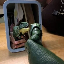 Decompression Simulated Dinosaur Model Teenagers's Toys Dynamic Pressing Tyrannosaurus Rex Gift Decoration Toys,Creative Prank Gifts, Halloween And Christmas Gifts