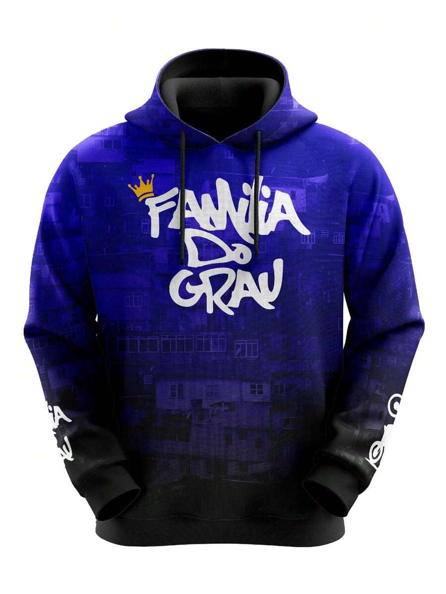 Moto 244 Grau Family Brand Sweatshirt Choose Color - Blue - View 1