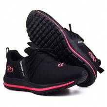 Kit 2 Pairs Of Women's Runway Running Gym Sports Shoes - Đen Hồng Và Trắng Đen - Xem 4