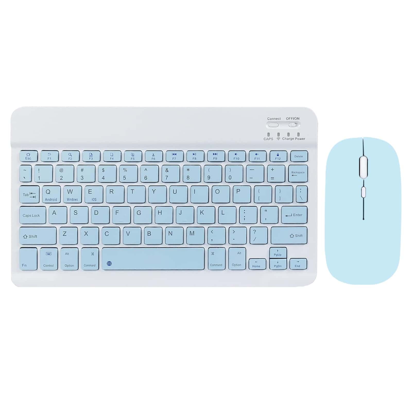 Bluetooth Keyboard And Mouse Combo,Portable Wireless Keyboard Mouse Set