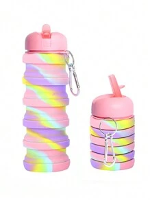 500ml (17,6OZ) - Bình nước silicon có thể gấp gọn - Thiết kế có thể gập lại với kẹp và tay cầm Carabiner, - Bình đựng nước ngoài trời chống rò rỉ khi đi bộ đường dài/cắm trại/phòng tập thể dục (chống cát/nhiệt đới/có thể rửa bằng máy rửa chén) - Thích hợp cho thể dục ngoài trời, yoga, thể thao, hoạt động tiệc tùng, du lịch, cắm trại, quà tặng Ngày của Mẹ, quà tặng cho cặp đôi - Quà tặng Giáng sinh, đồ trang trí Giáng sinh, quà tặng Valentine - Nhiều màu - Xem 17