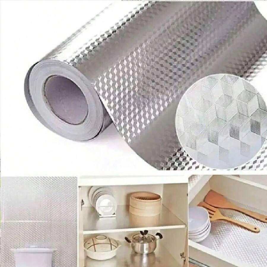 5 Waterproof Aluminum Adhesive Paper For Lining Cabinets Drawers - 模組1 - 查看 1