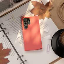 Premium Case Cover Samsung A02 A05 A10 A12 A14 A15 A20 A21S A32 4G A34 5G A54 M02 M23 M51 F13Note 20 J5 Prime Premium Velvet Silicone Case - 珊瑚 - 查看 9