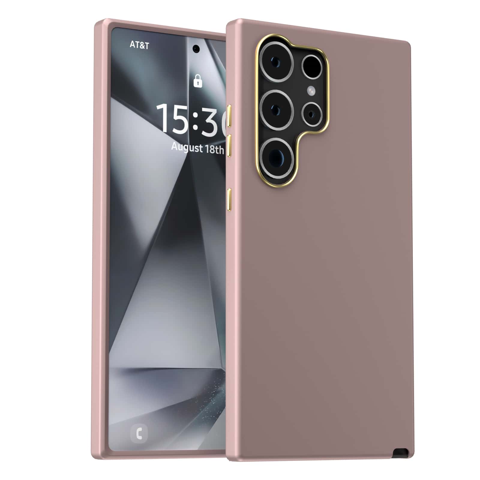Premium Case Cover Samsung A02 A05 A10 A12 A14 A15 A20 A21S A32 4G A34 5G A54 M02 M23 M51 F13Note 20 J5 Prime Premium Velvet Silicone Case - 粉紅沙 - 查看 1