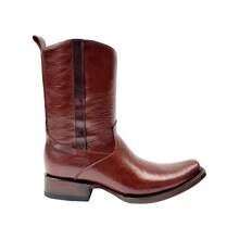 Bota vaquera Dubai estilo casual para Hombre 100% piel - Merlín café - Ver 3