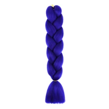 Soft Bubble Braids Hair Extensions 24inch - Colored Braiding Hair High Temperature Synthetic Fiber Jumbo Braiding Hair Extensions For Girl - Multicolor - View 52