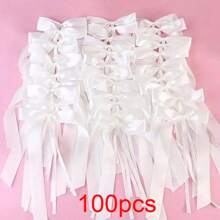 50pcs, Wedding Bowknots Ribbon Bows Ribbon Bow Mini Cars Chairs Cloth Party Holiday Wedding Arch Vase Photo Prop Decoration