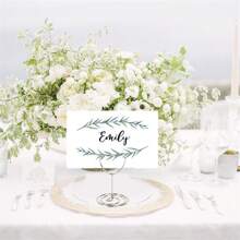 10/20Pcs Metal Place Card Holders Round Heart Shape Photo Clip Stands Wedding Table Number Name Sign Stand Wedding Birthday Party Home Decoration