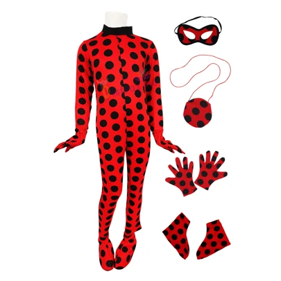 Disfraz Lady Catarina Bug Inspirado Lady Niña Superhéroe