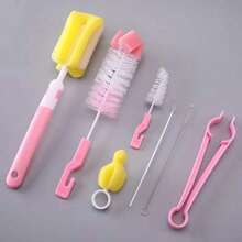 Baby Bottle Cleaner Sponge Cup Cleaner Pacifier Cleaner Straw Cleaner Nylon Cleaner 7-Piece Set - QJS-fS02 - View 10