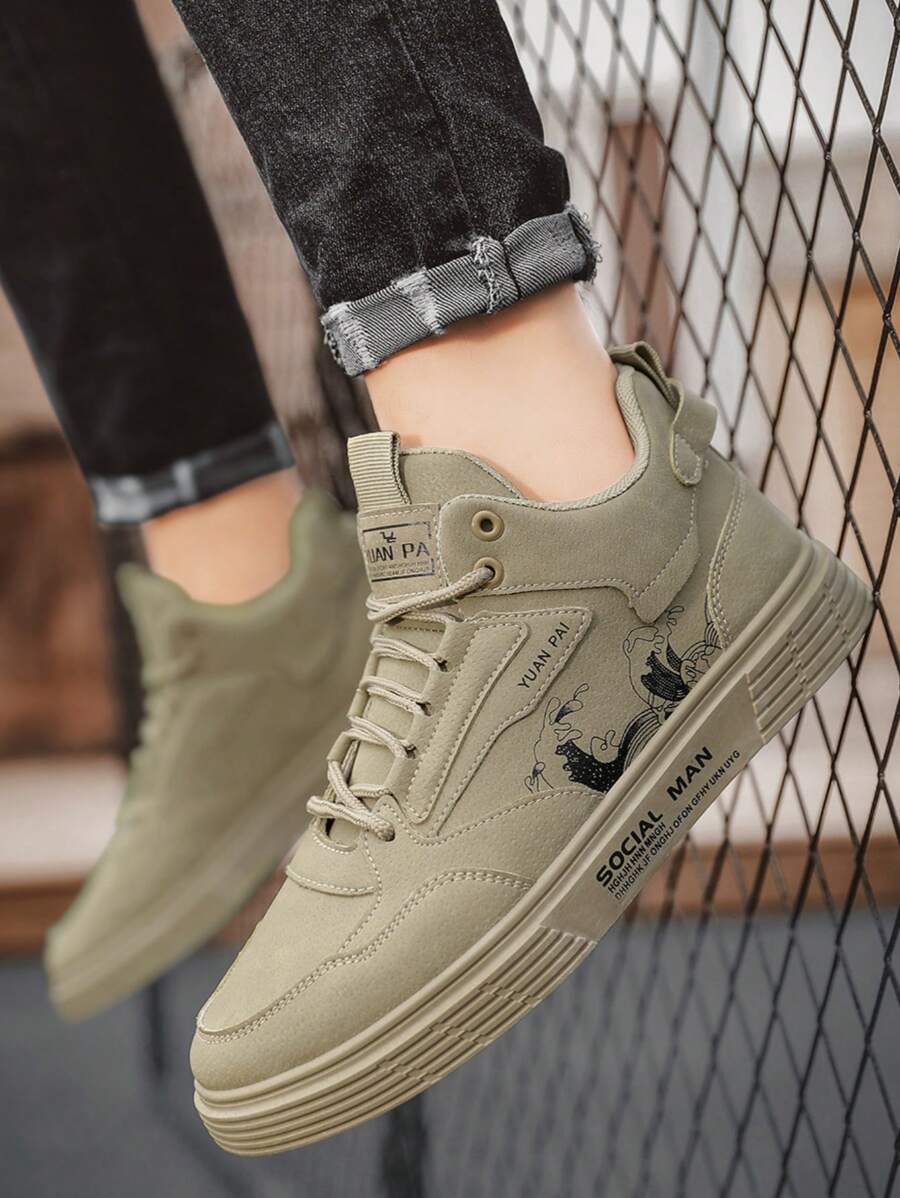 Zapatos de trabajo resistentes y versátiles con antideslizante para hombres, zapatillas casuales impermeables