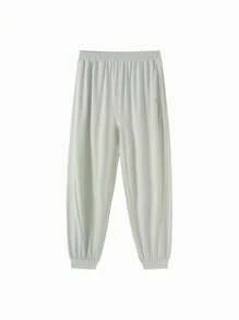 mini bala Girls' Mosquito-Proof Pants - Green - View 1