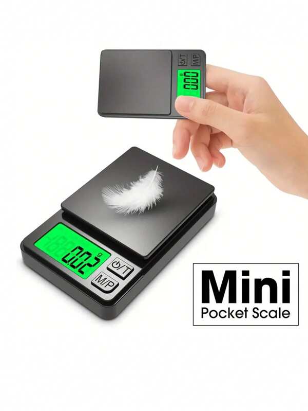 1pc 0.01G High Precision Accurate Portable Jewelry Scale, Mini Digital Scale, Kitchen Electronic Scale, Digital Gram Weight Scale, Food And Jewelry Scale, Backlit LCD Display, For Travel, Kitchen, Cooking, Baking Tools Mini Scale, Baking Scale, Weighing Scale, High Precision Electronic Scale, Jewelry Scale, Precision Small Electronic Scale