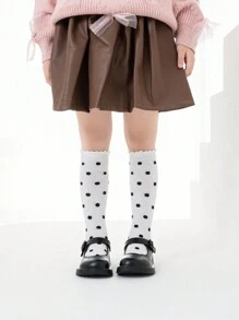 3pcs/Set Soft & Comfortable Knee-High Striped Socks For Girls, Suitable For Preschool, Students, Uniforms, All Seasons - Multicolor - View 5