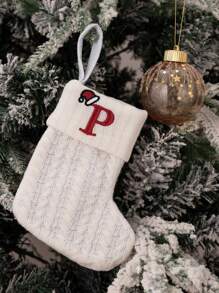 1pc Home Decor White Christmas Socks Knitted Socks Woolen Socks Embroidered Letters Candy Gift Bag Creative Holiday Festive Letters White Christmas Socks Gift Bag,Wedding Birthday Party Decor, Holiday Decor, Socks Gift Bag, Thanksgiving Decor, Christmas Decor, Room Decor, Home Decor,Christmas Gift Christmas Decorations Home Christmas Gifts Christmas Decor - Multicolor - View 30