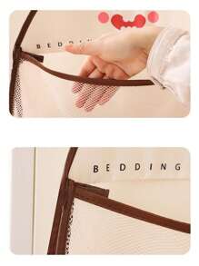 1pc Hanging Mesh Storage Bag, Polyester Breathable & Washable Laundry Organizer, Wall-Mounted Underwear & Socks Sorting Pouch Laundry Bag Bathroom Organizer Bathroom Bedroom Home Kitchen Organization Drawer Wardrobe Organizer Closet Storage Quilted Bag Under-Bed Organizer Box Drawer/Wardrobe Organizer/Closet Storage/Quilted Bag Under-Bed Organizer Box/Divider Clothes Bin Bag Clothes For Home Bedroom/Back To School/Dorm/For Sundries/Underwear/Bra/Clothes/Lingerie/Panties/Pants/Jeans/Socks/T-Shirt/Dress/Shoes/Foldable 6/7/11 Grids/Packing Essentials/Cover For Clothes Storage Hanging Closet Organizer Organization And Storage Organizer Storage Containers Wardrobe Organiser Hanging Organizer For Wardrobe Closet  Bedroom Dorm Essentials  For Storage Sock Pants Jeans T-Shirt - Multicolor - View 8