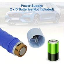 Battery Liquid Transfer Pump Electric Operated Syphon Fuel Pump Handheld Portable Transfer Pump With Tube - Blue - View 4