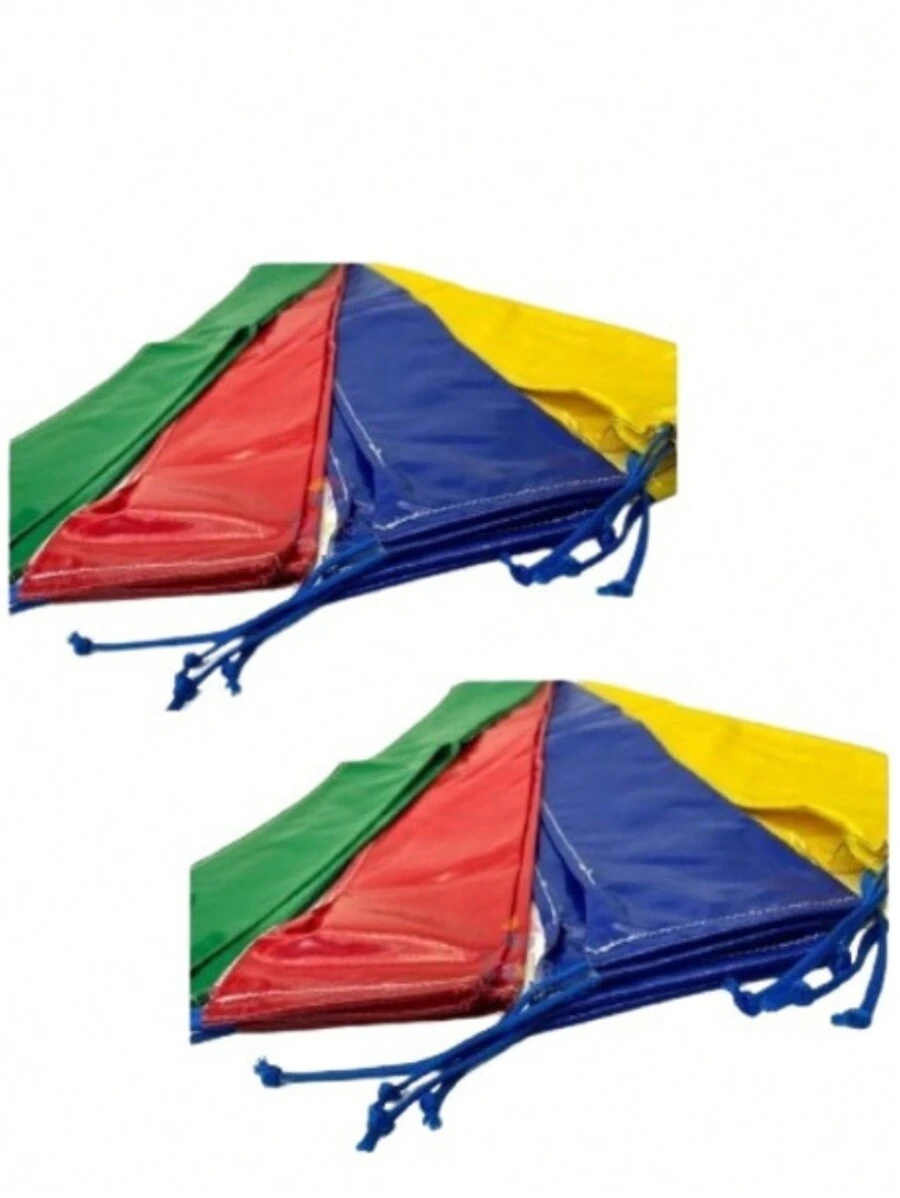 Compre Capas Protetoras Coloridas para Isotubos de Cama Elástica Pula Pula - COMPRA 10 POR VEZ - Multicolorido - Visão 1