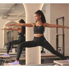 4 Pairs,Non Slip Pilates Socks With Grips For Women, Grip Socks For Yoga Barefoot Workout Anti Skid Athletic Socks Ballet