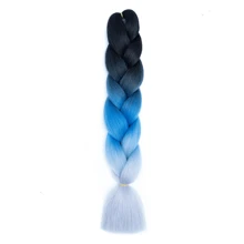 Soft Bubble Braids Hair Extensions 24inch - Colored Braiding Hair High Temperature Synthetic Fiber Jumbo Braiding Hair Extensions For Girl - Multicolor - View 44