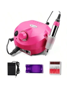 Taladro De Uñas Profesional De 35000 Rpm - Morado - Ver 1