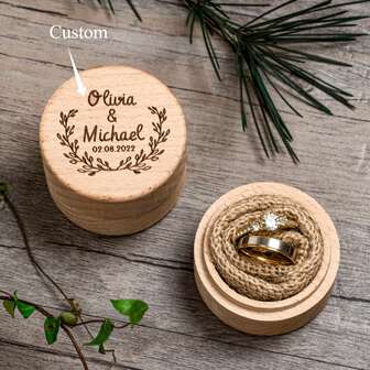 กล่องใส่แหวนแต่งงานที่กำหนดเอง, กล่องแหวนไม้แบบส่วนตัว, กล่องแหวนสำหรับเด็กแบกแหวน, ที่วางแหวนหมั้นไม้, กล่องแหวนที่แกะสลัก, ของขวัญวันครบรอบ