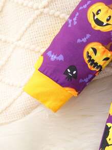 Macacão de Halloween para Bebê Menino - Laranja - Ver 5