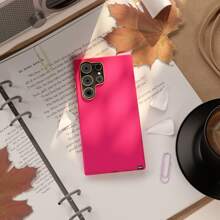 Premium Case Cover Compatible With Samsung A02 A05 A10 A12 A14 A15 A20 A21S A32 4G A34 5G A54 M02 M23 M51 F13Note 20 J5 Prime Premium Velvet Silicone Case - 紅玫瑰 - 查看 9