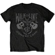 | Official Band T-Shirt | Walk The Line - 48-Hour Fast Shipping!  - Black - View 1