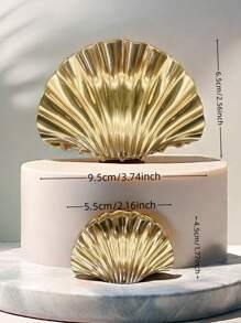 2 Stück/Set elegante Metall Muschel Haarspange Ozean Serie Haarclip für Frauen und Mädchen Geburtstagsgeschenk perfekt für beste Freundin Haarclip Haarclips Haarklammer Haarspangen Haargreifer Clip, Krallclip Herbst Winter Haarzubehör für Frauen für Urlaubsoutfits Frau