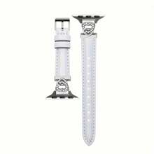 Creative Ocean Heart-Shaped Splicing Strap Design, Compatible With Apple Watch 9/8/7/6/5/4/3/2/S/Uitra High-End Leather Double Heart Strap, Adjustable Size 38/40/41/42/44/45/49mm, Fashionable Upgrade Leather Replacement Strap, Wristband